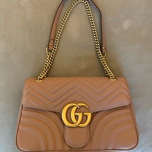 Gucci Marmont quilted shoulder bag